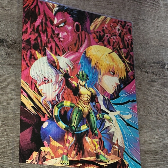 Hunter X Hunter Ant King 3D Holographic Lenticular Anime Poster, Meruem Netero - Picture 1 of 3